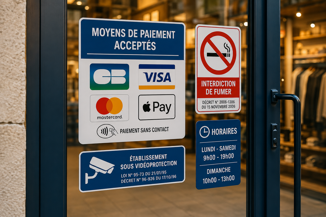 Ouvrir un Commerce : L'Affichage Obligatoire Complet Dès le Premier Jour