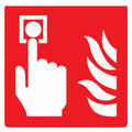panneau pvc Pictogramme Déclencheur Alarme Incendie | Sécurité Incendie
