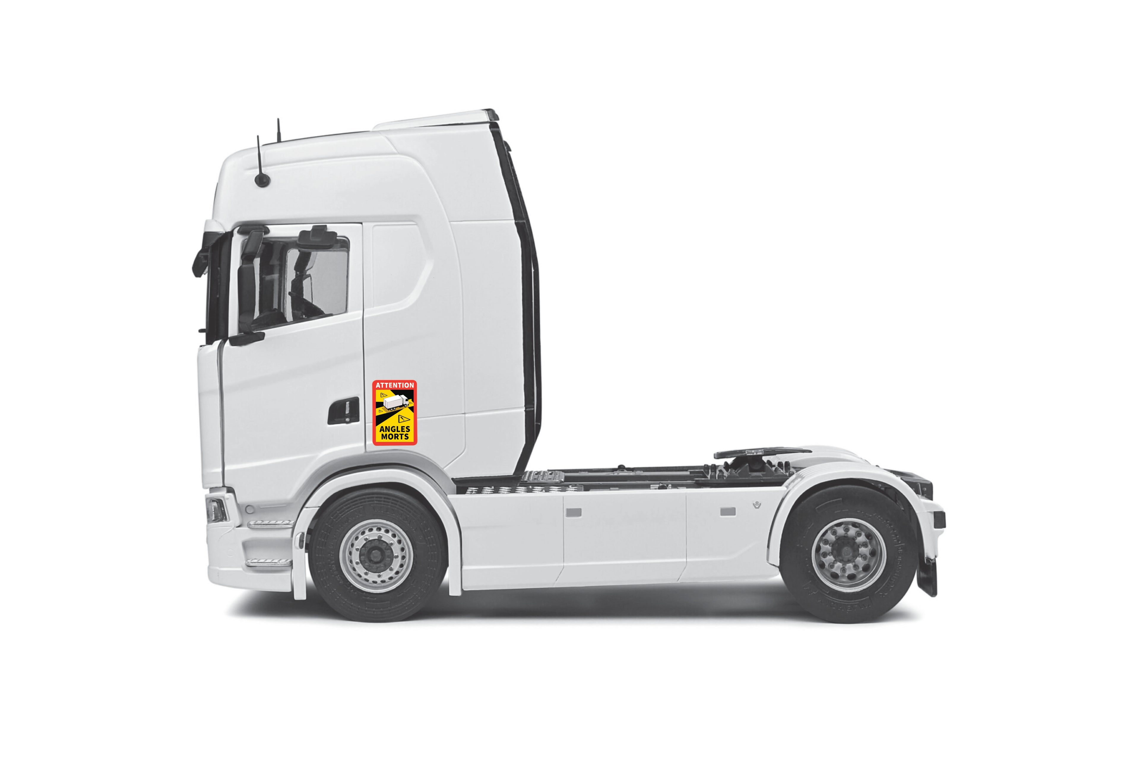 Kit Complet Stickers Poids Lourds – Angles Morts + Disques Vitesse 60/80/90 | Réglementation PL