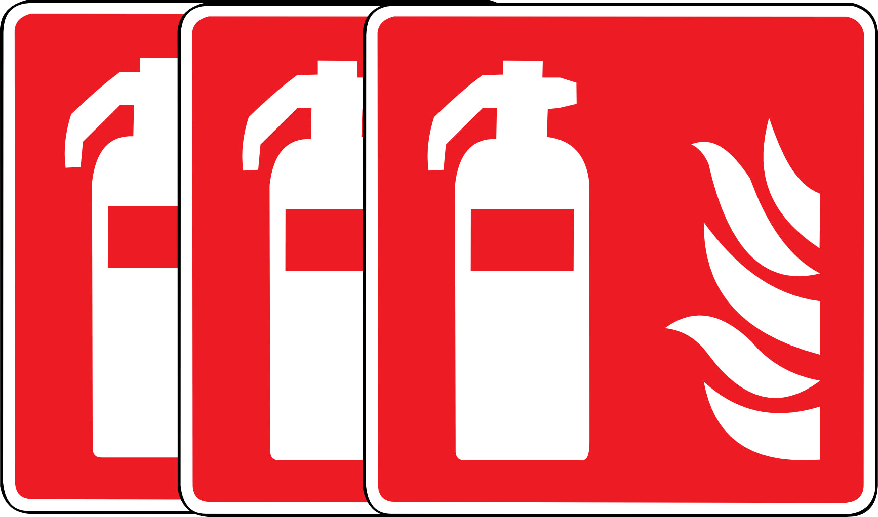Sticker Extincteur – Signalisation Obligatoire Incendie | Conforme NF EN ISO 7010