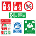 Kit Signalétique Sécurité Restaurant – Pack 7 Éléments Conformes ISO 7010 | Cuisine Pro & ERP