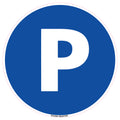 Panneau Rond Parking Ø 20 cm – PVC Forex 3 mm