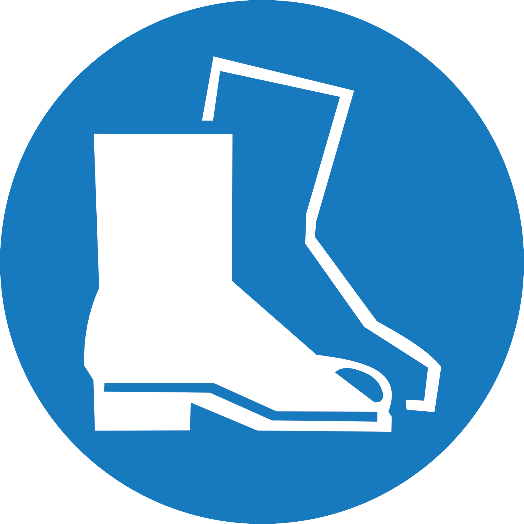 Panneau pvc 3 mm Chaussures de Sécurité Obligatoires – Signalisation EPI Industrie et Chantier – Plusieurs Tailles et Supports
