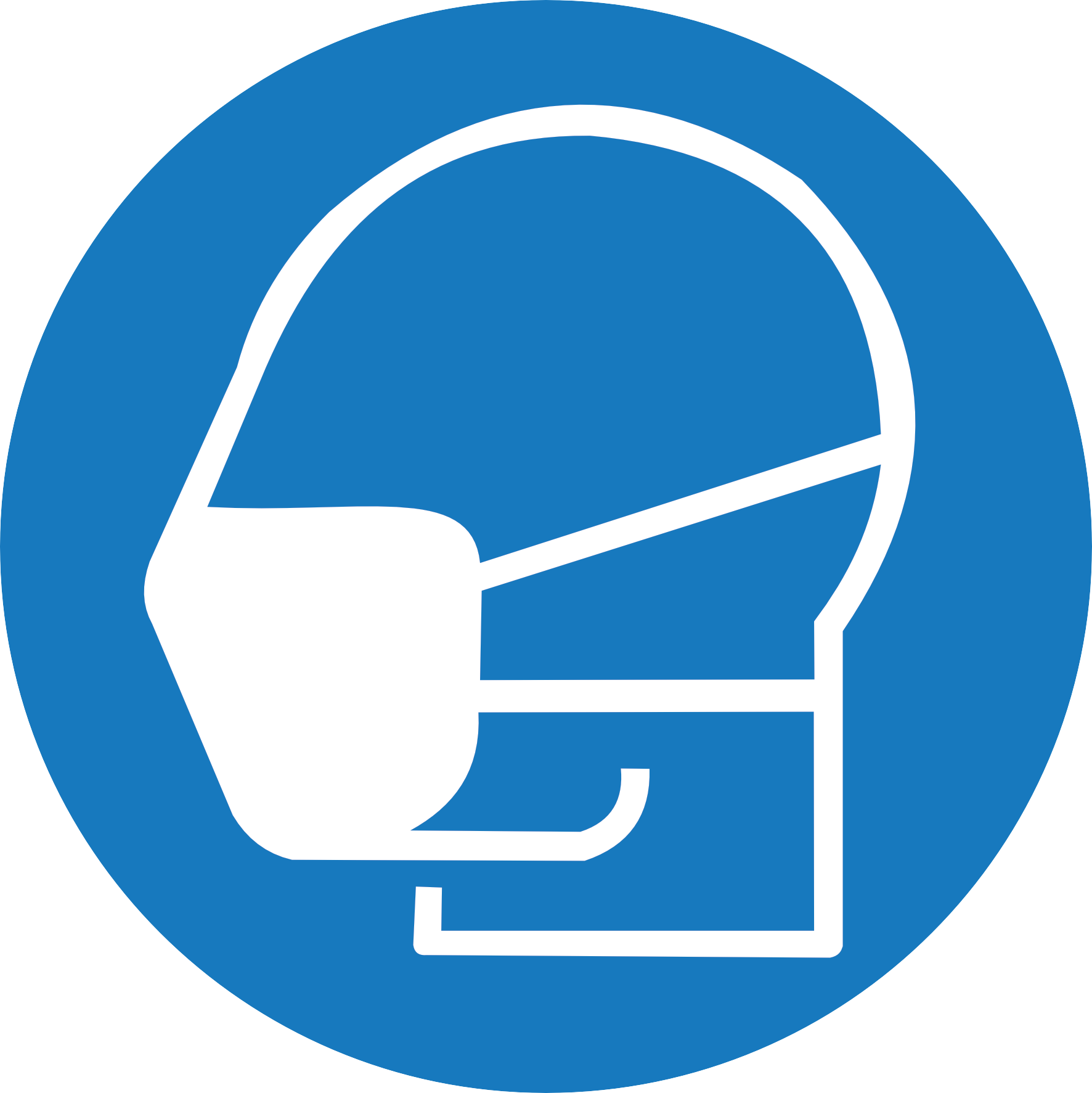 Sticker Masque Obligatoire – Signalétique EPI Hygiène | Industrie & Santé