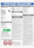 Affichage Obligatoire Entreprise A3 – Panneau Conforme Code du Travail
