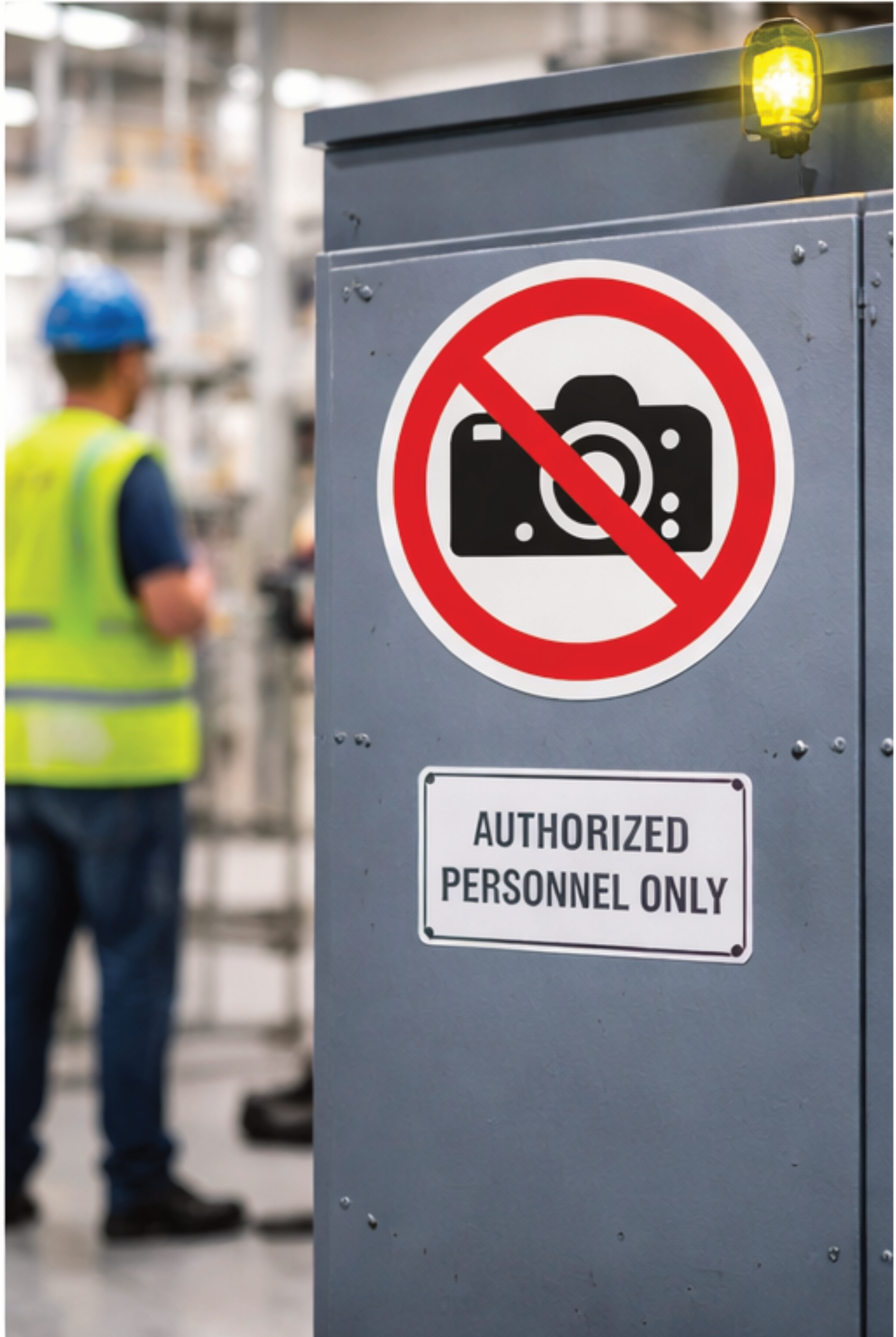 Sticker Interdiction de Photographier – Signalétique Zone Sensible | Entreprises & Industries