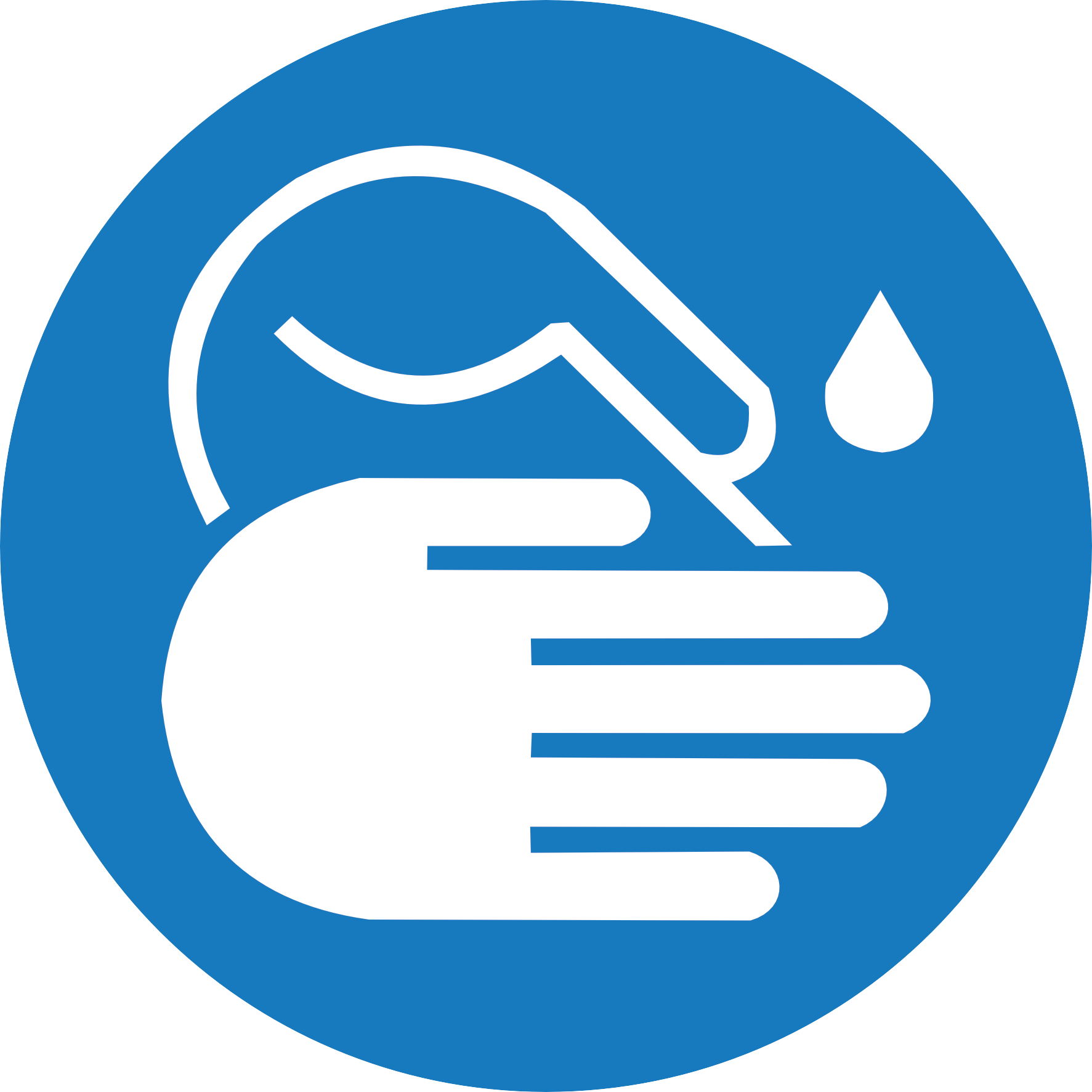 Sticker Lavage des Mains Obligatoire – Signalétique Hygiène | Industrie & Restauration
