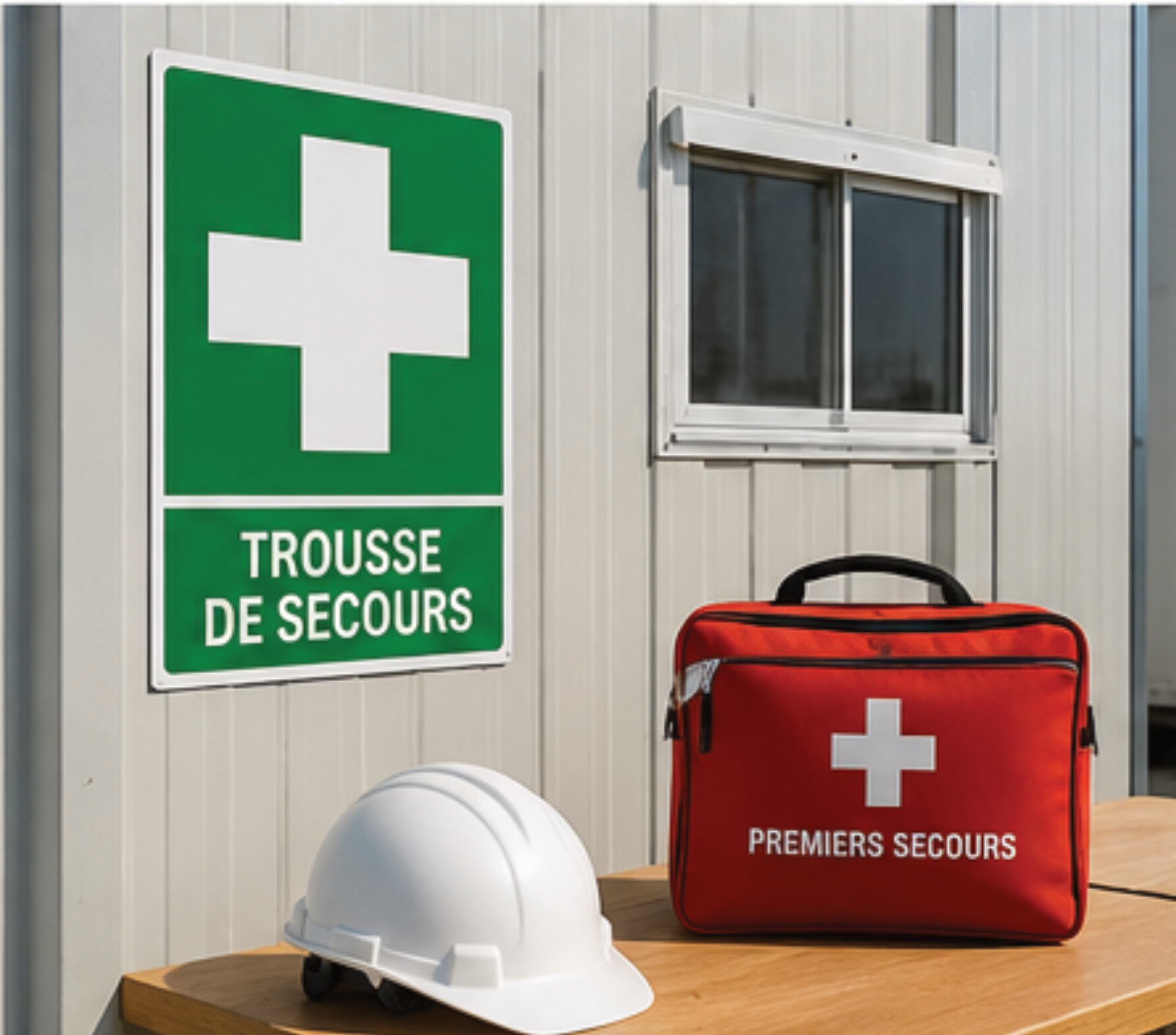 Kit Chantier BTP – 5 Panneaux de Sécurité Professionnels | Sticker | Signalisation Chantier Complète