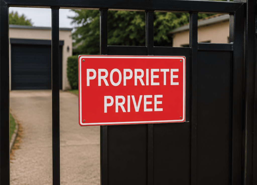 Panneau Propriété Privée – Signalisation Accès Privé – Format 20 x 30 cm
