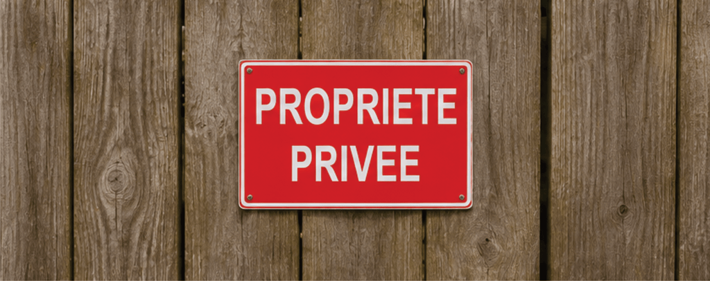 Panneau Propriété Privée – Signalisation Accès Privé – Format 20 x 30 cm