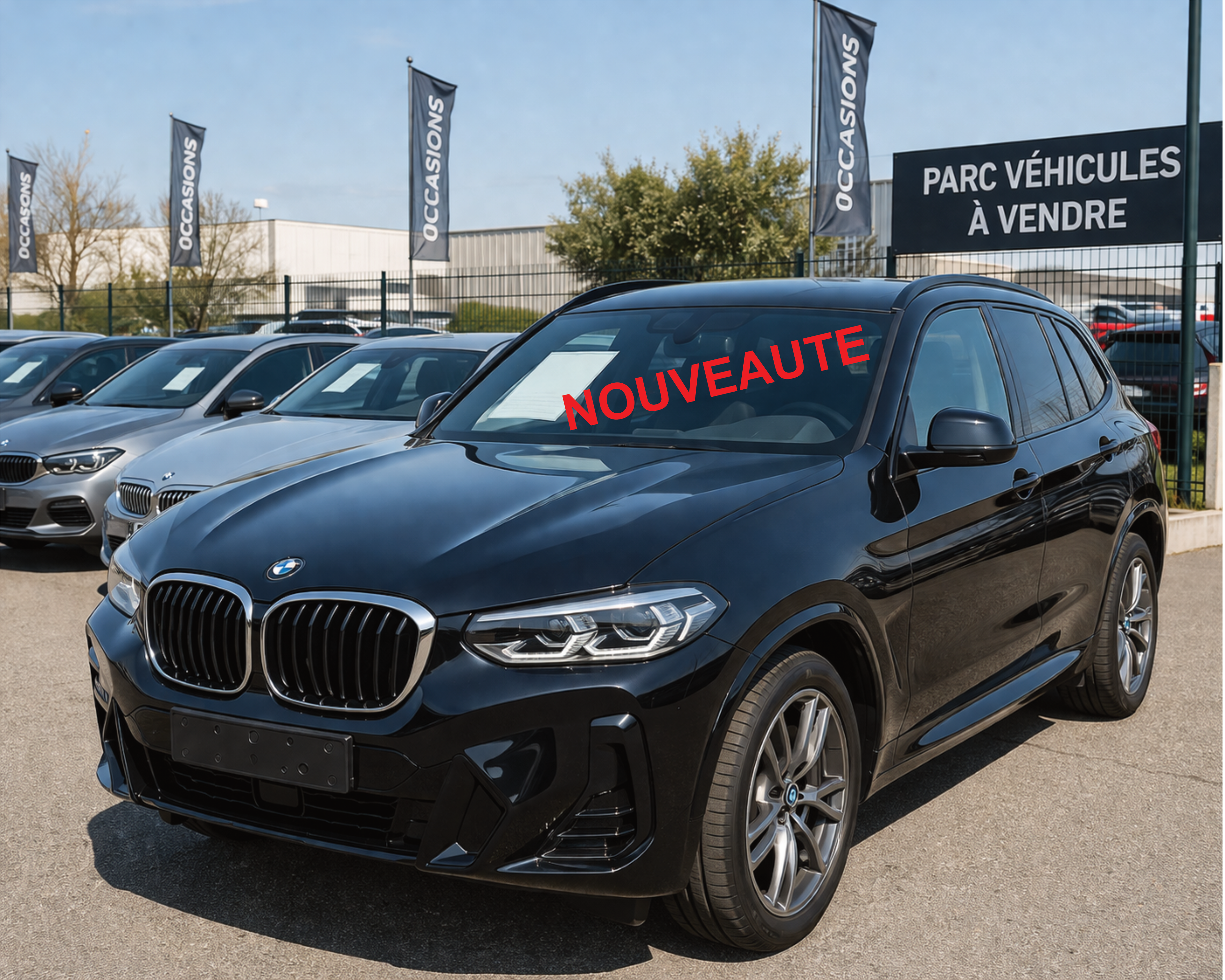 10 Stickers NOUVEAUTÉ Pare-Brise – PLV Garage & Concession | Nouveau Modèle