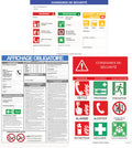 Pack 3 Affiches A3 Sécurité Entreprise – Consignes Personnalisables + Affichage Obligatoire + ISO 7010 | Sticker ou PVC 3mm