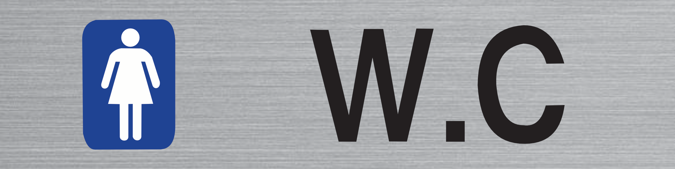 Sticker WC Femme – Signalétique Sanitaires Professionnelle | Entreprises & Commerces